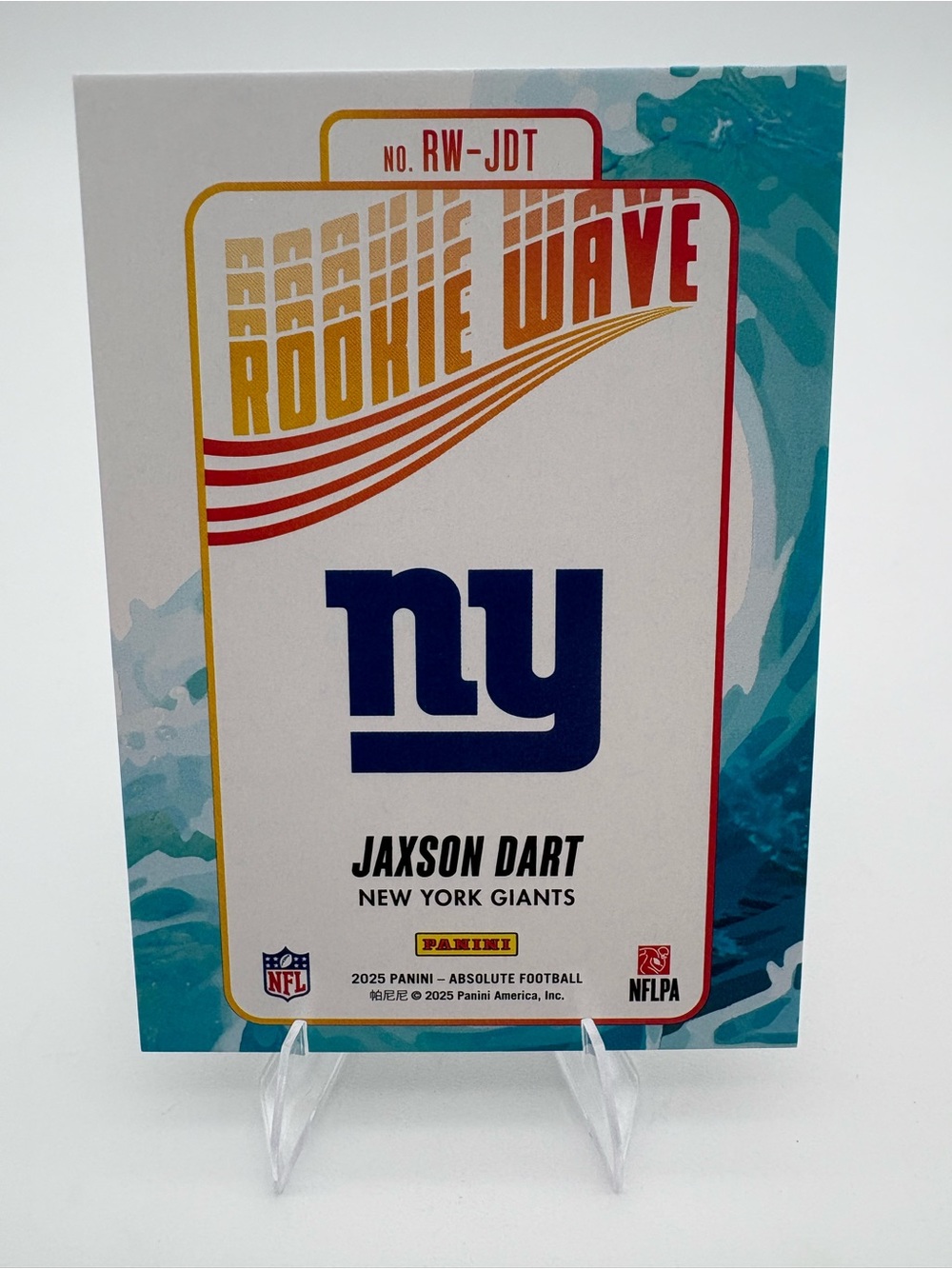 Jaxson Dart Giants 4-Card Rookie Lot 🔥Inserts 🔥 Panini / Topps - Picture 7 of 9